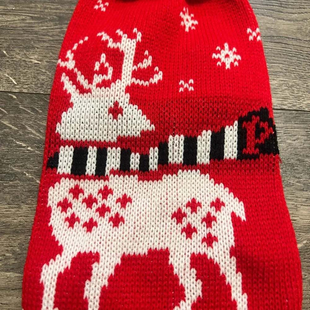 Dog Christmas Turtleneck Sweater SZ‎ LG NEW